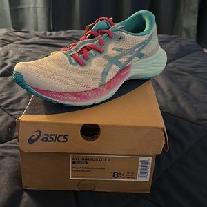 Asics - Gel Nimbus Lite 2 (womens) - color: polar shade/lagoon